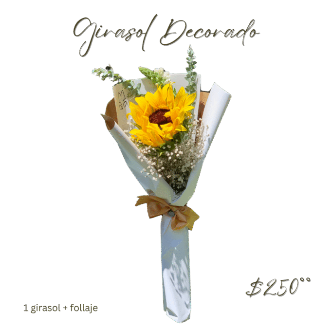 Girasol Decorado