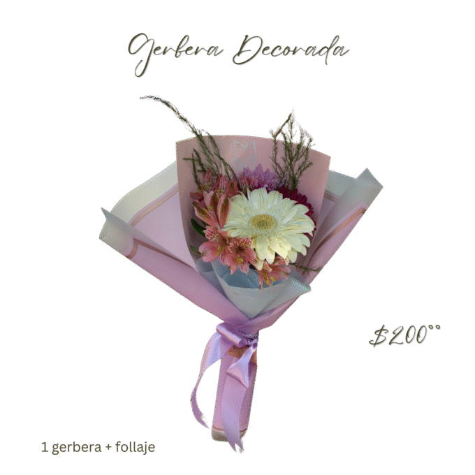Gerbera Decorada